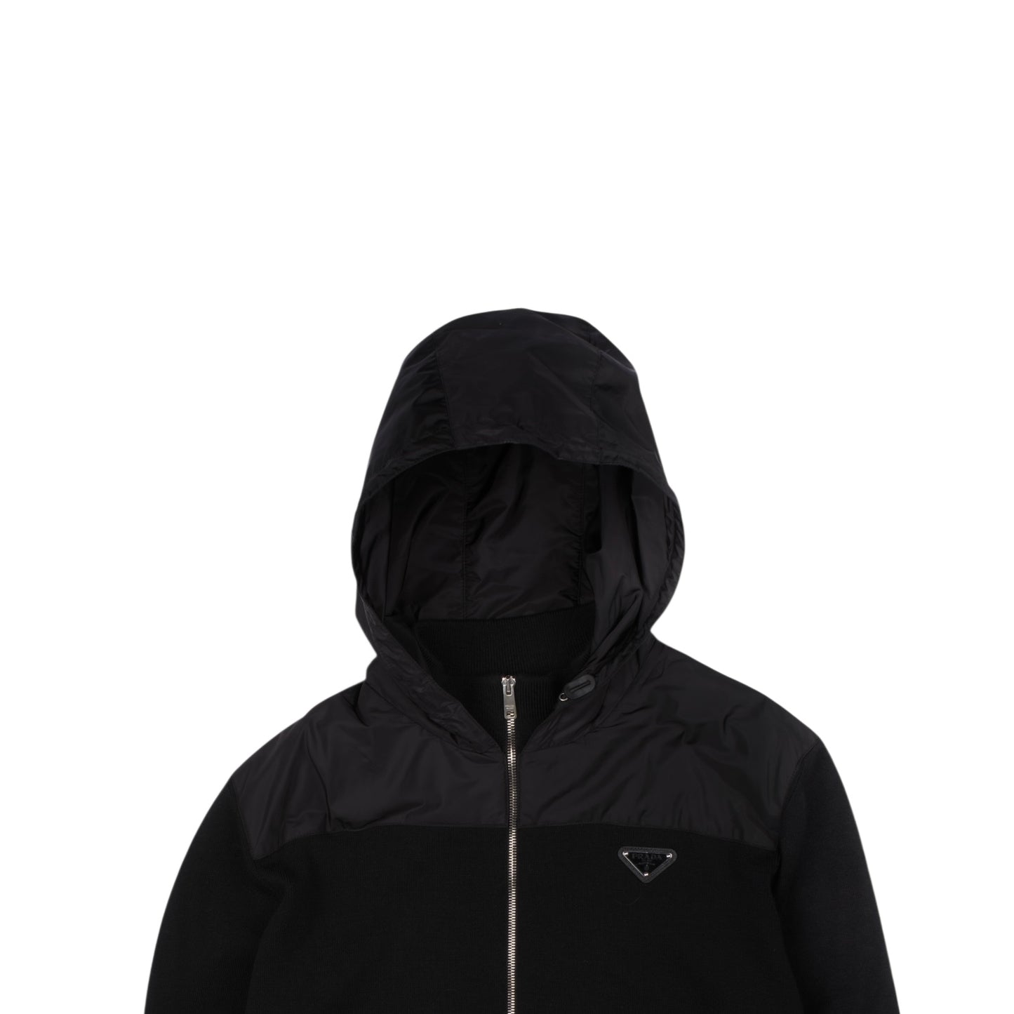 Prada Nylon Hooded Jacket