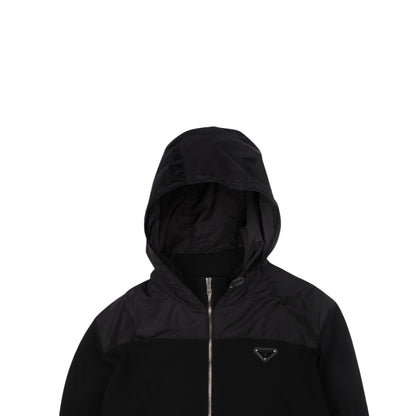 Prada Nylon Hooded Jacket