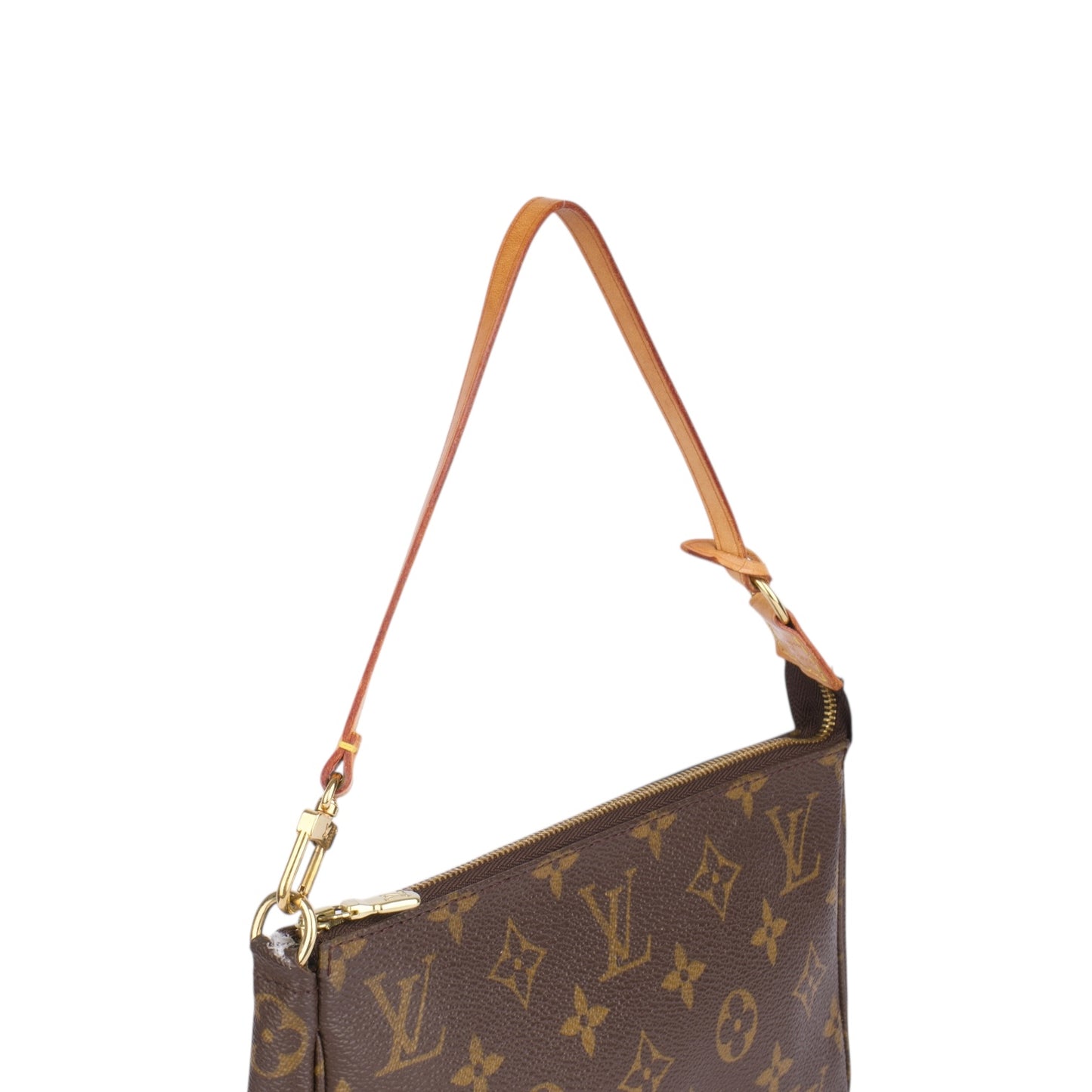 Louis Vuitton Canvas Monogram Pochette Accessory Handbag