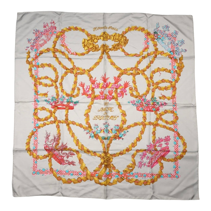 Hermes Le Sacre du Printemps Silk 90 Scarf Touch