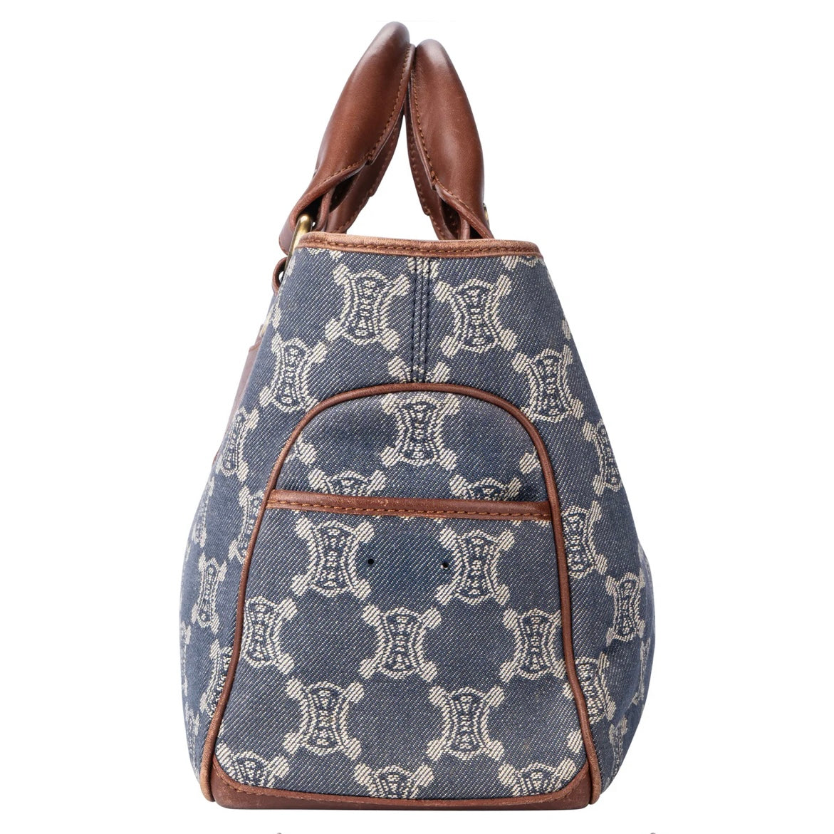 Celine Denim Maccadam Monogram Boogie Handbag