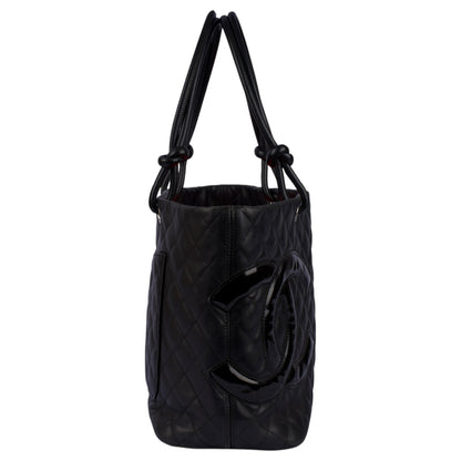 Chanel Quilted Leather Cambon Line Shoulder Bag