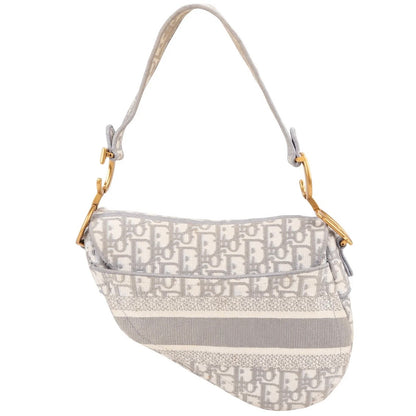 Dior Oblique Trotter Monogram Jacquard Saddle Shoulder Bag