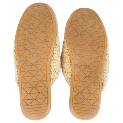 Prada Crocheted Mules