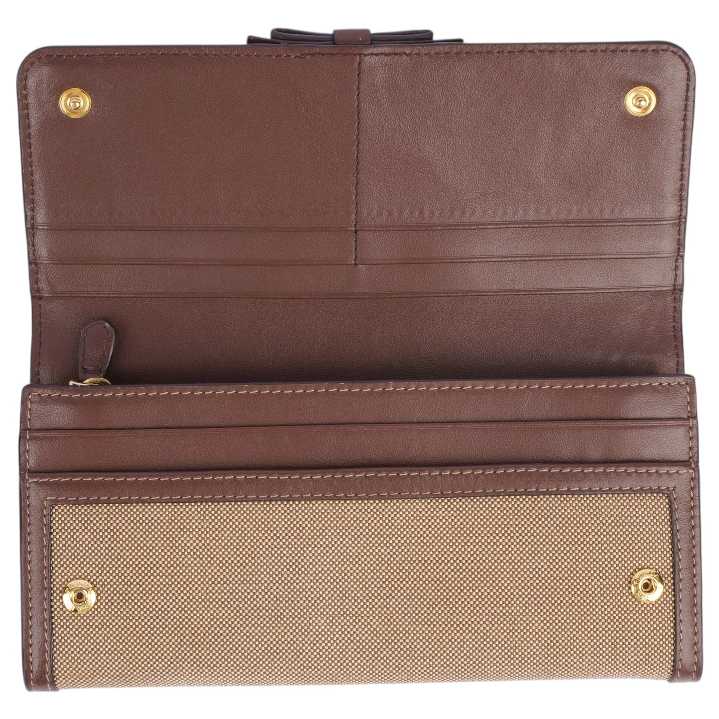 Prada Jacquard Long Wallet