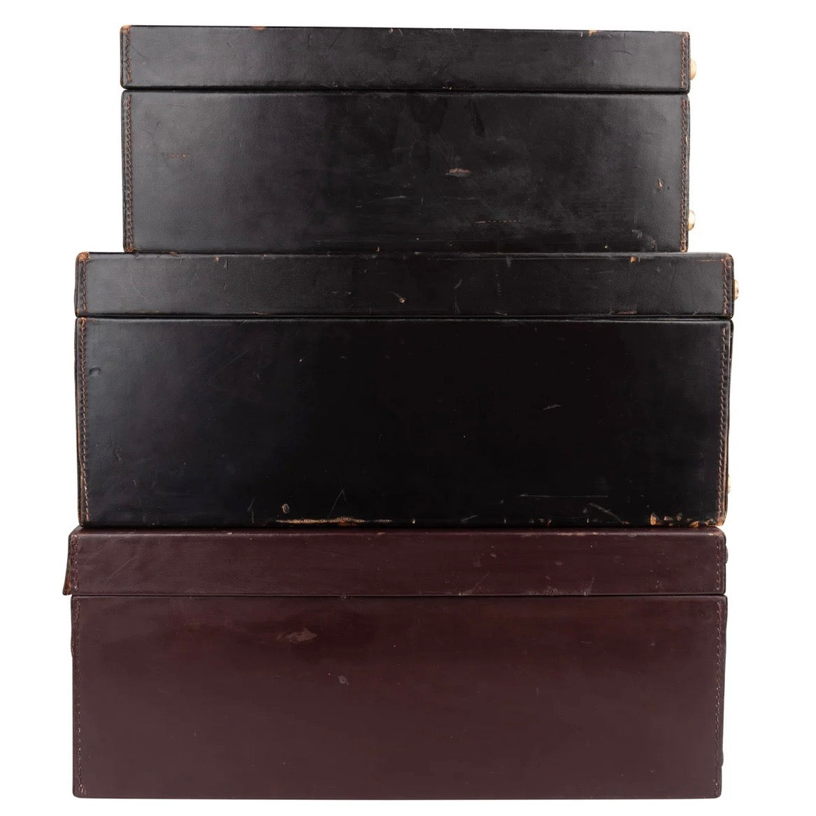 Christian Dior Trotter Monogram Vintage Suitcase Trio Tower