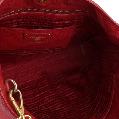 Prada Vitello Daino Leather Handbag