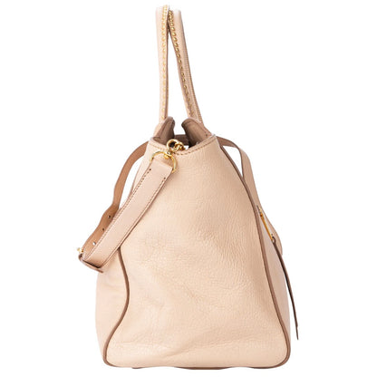 Miu Miu Leather Pocket Handbag