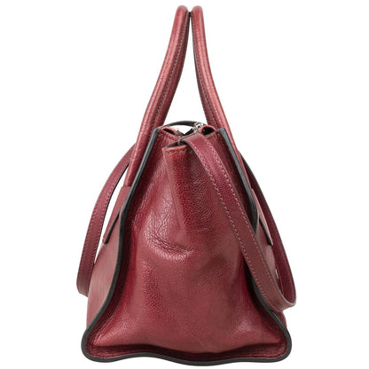 Prada Glace Calf Leather Twin
Pocket Shopper Handbag