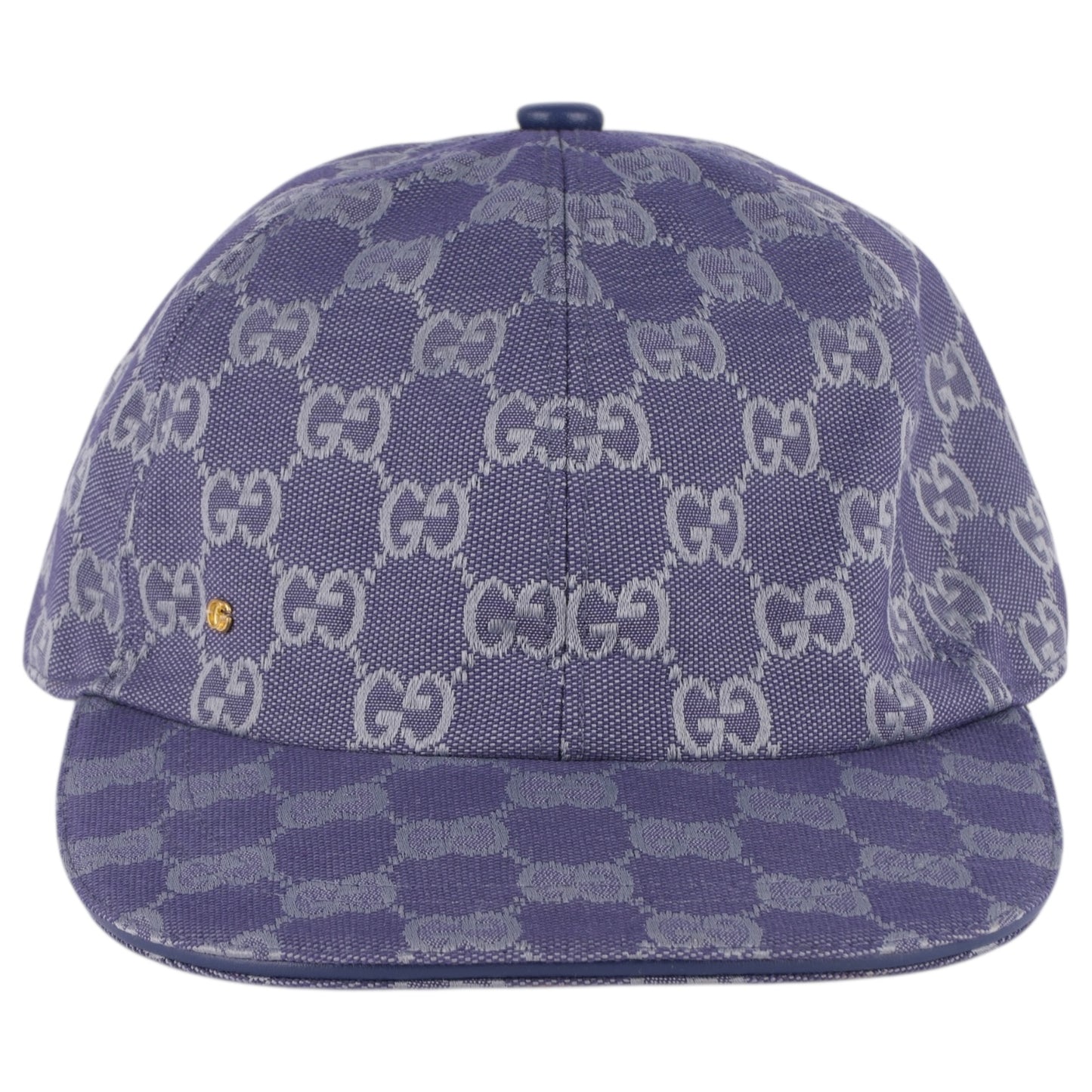 Gucci Blue GG Canvas Monogram Cap