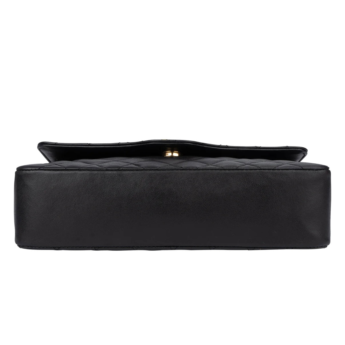 Chanel Quilted Lambskin Single Flap Shoulder Bag