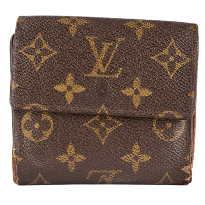 Louis Vuitton Canvas Monogram Elise Wallet