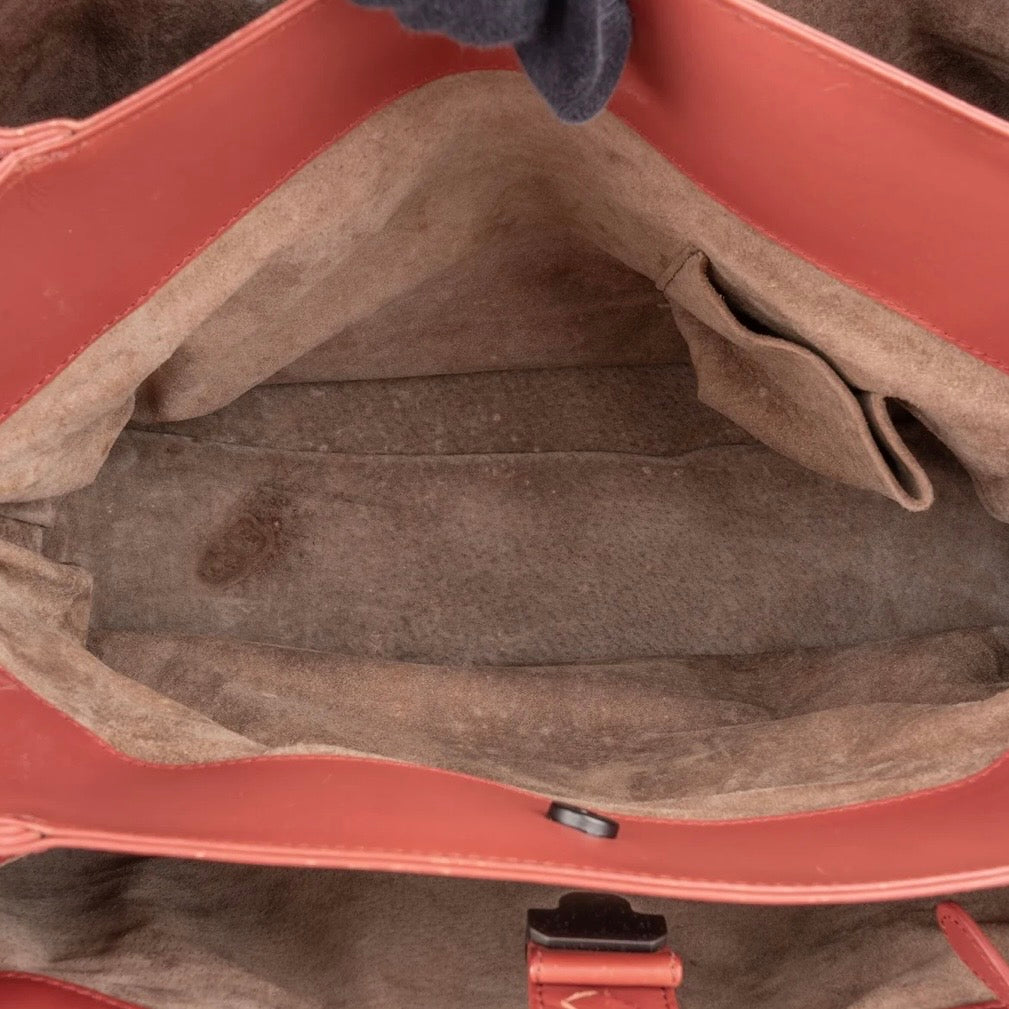 Bottega Veneta Intrecciato Leather Roma Tote Handbag