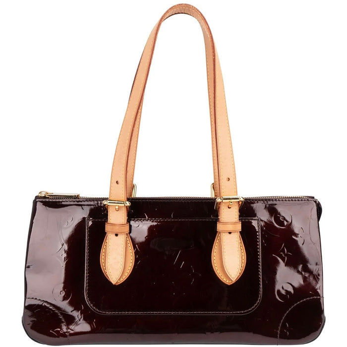 Louis Vuitton Amarante Monogram Vernis Rosewood Avenue Shoulder Bag