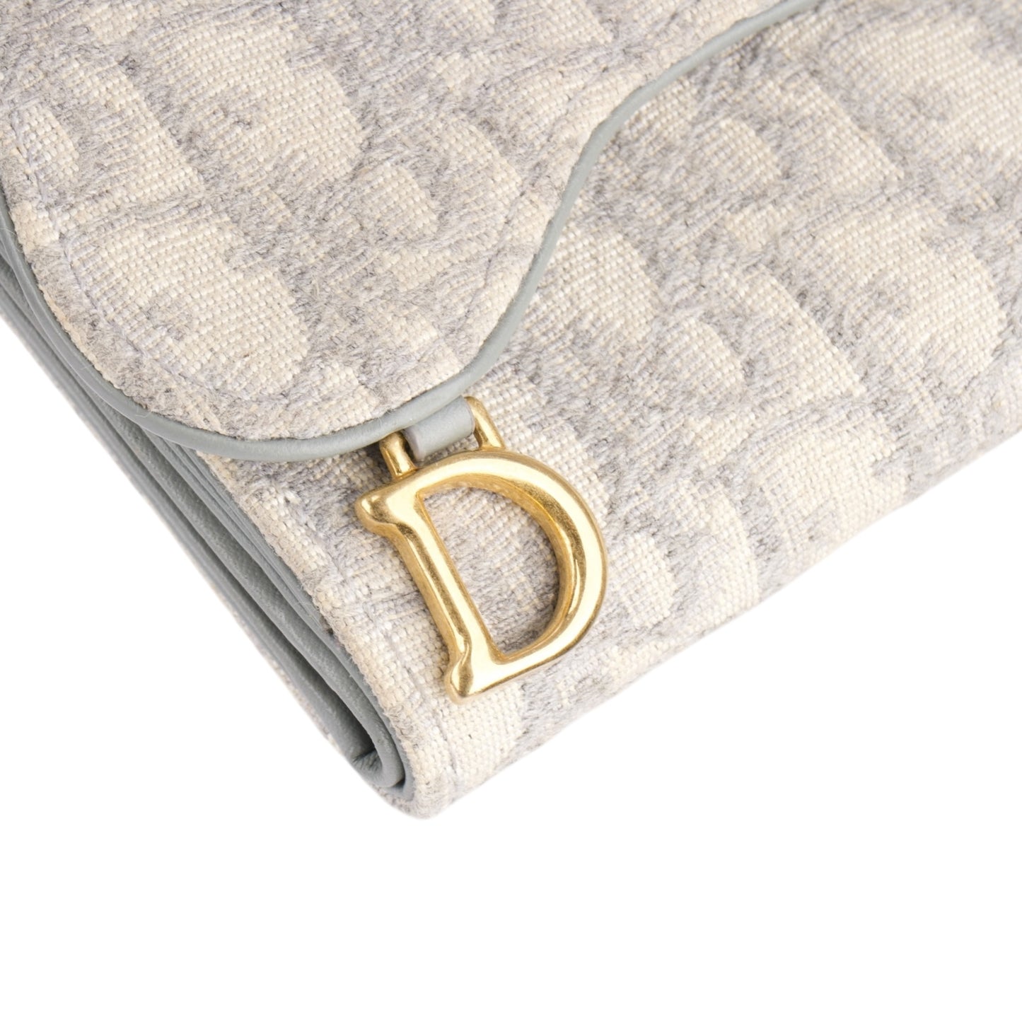 Christian Dior Saddle Lotus Wallet