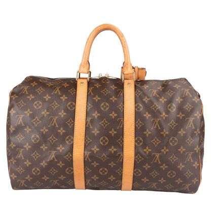 Louis Vuitton Monogram Canvas Keepall 45 Travel Bag