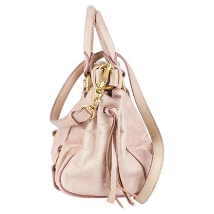 Miu Miu Vitello Leather Handbag