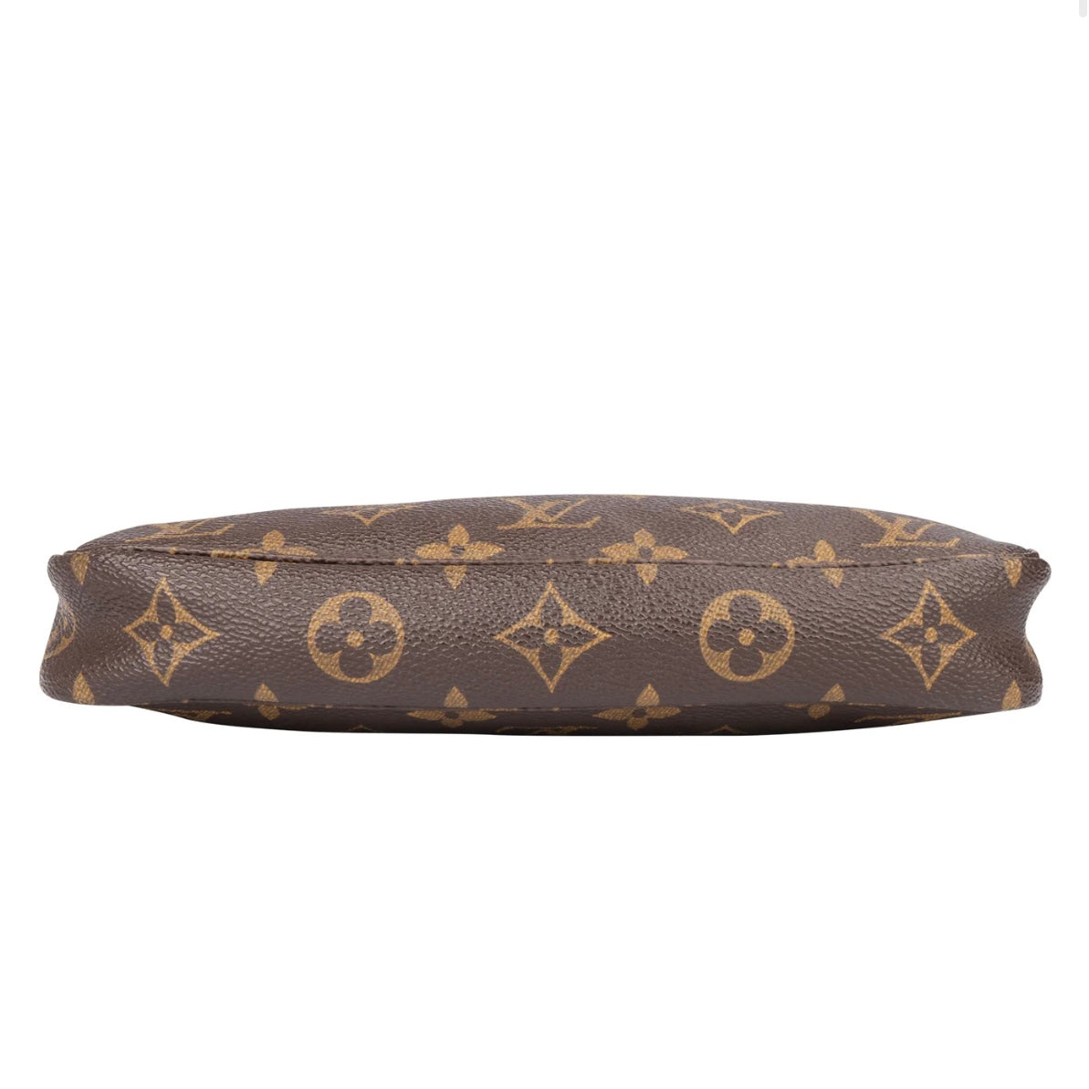 Louis Vuitton Canvas Monogram Pochette Accessory Handbag