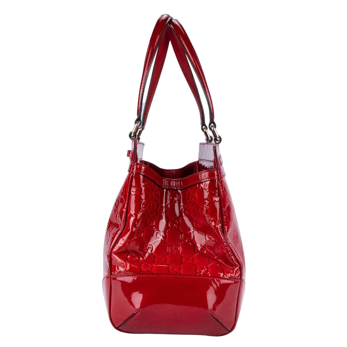 Gucci Guccissima Patent Cherry Bag