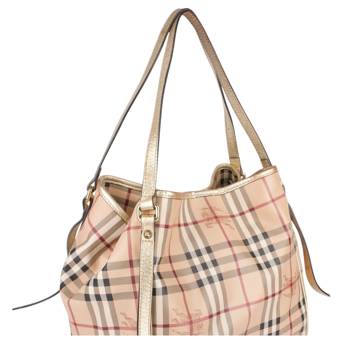 Burberry Canterbury Haymarket Check Tote Bag