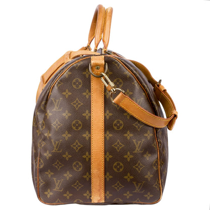 Louis Vuitton Canvas Monogram Keepall Bandouliere 55