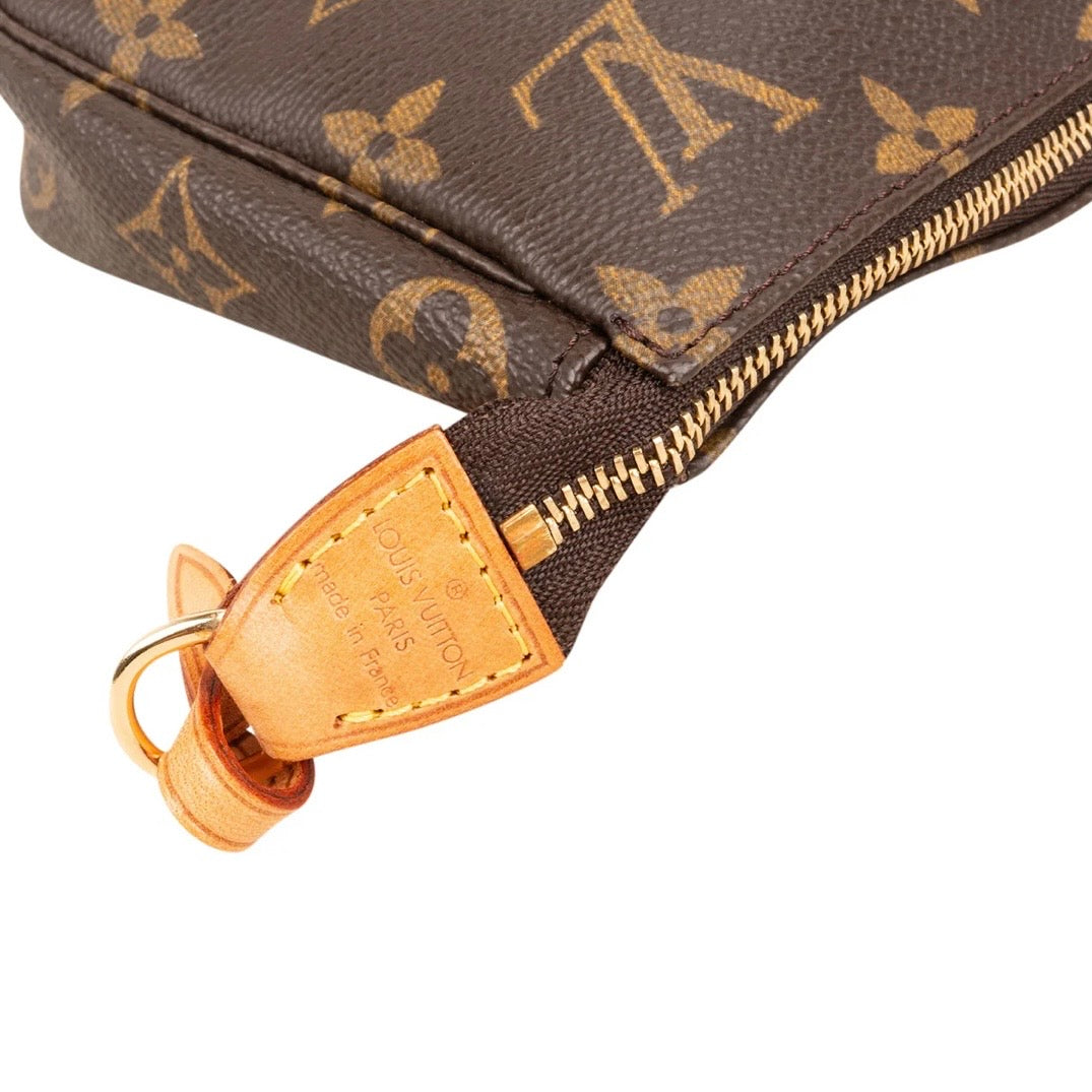 Louis Vuitton Monogram Canvas Pochette Accessoires Handbag