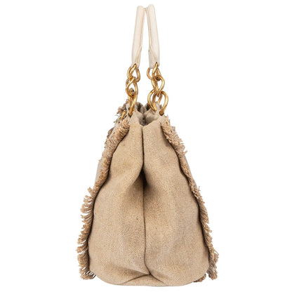 Miu Miu Classic Jute Handbag