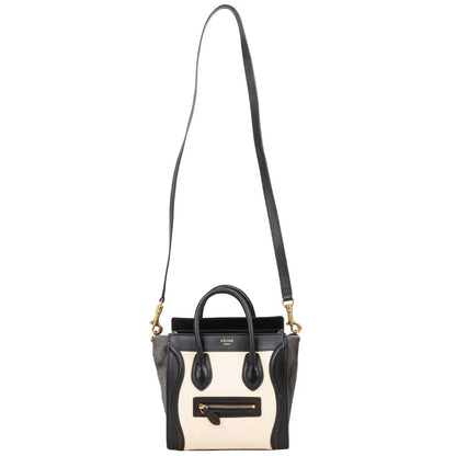 Céline Calf Hair Luggage Handbag