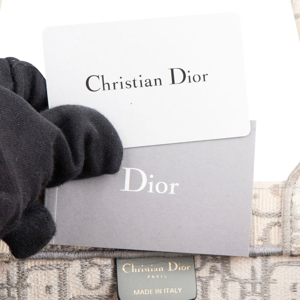 Christian Dior Trotter Monogram Small Book Tote Handbag