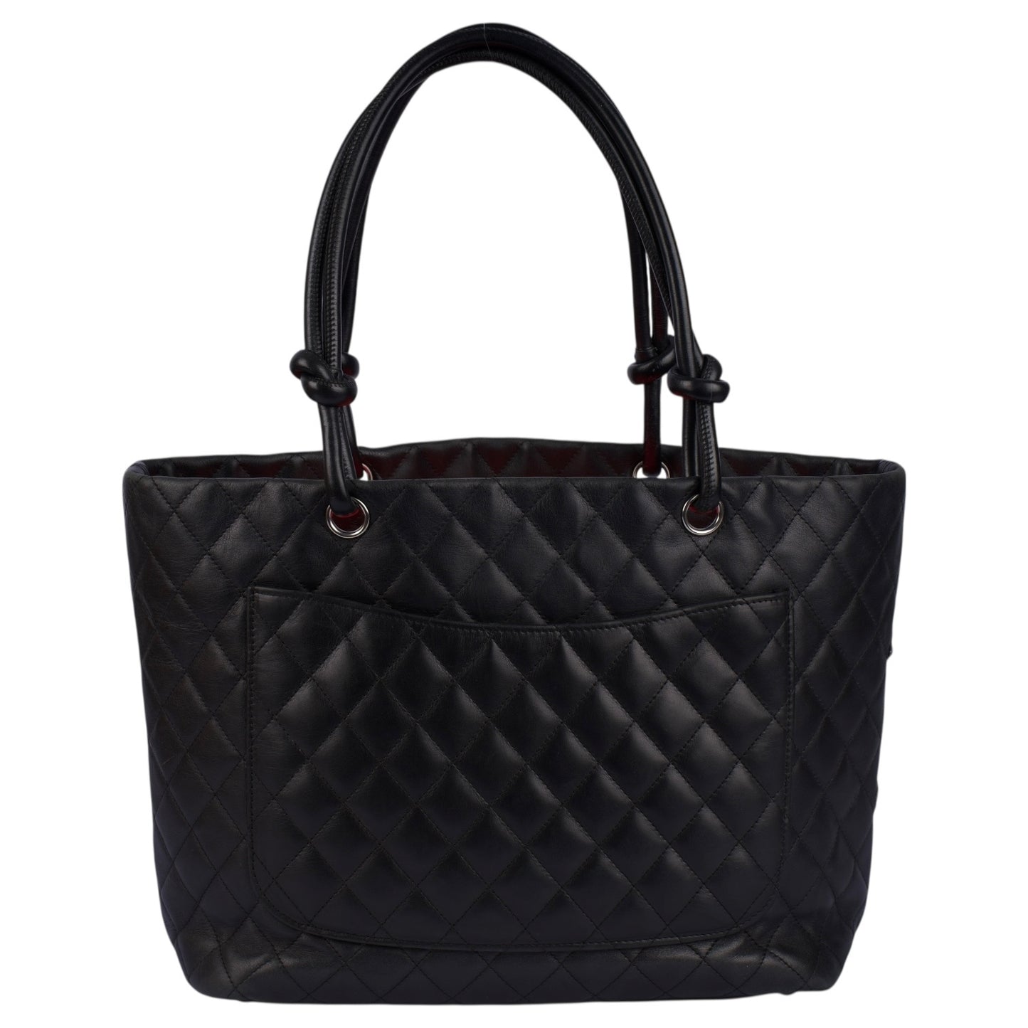 Chanel Quilted Leather Cambon Line Shoulder Bag