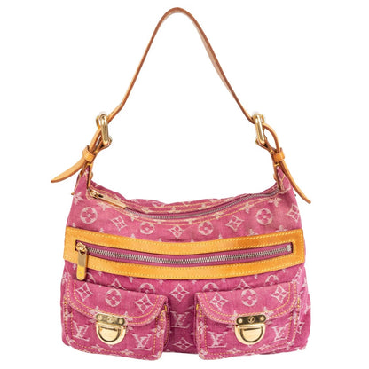 Louis Vuitton Monogram Denim Baggy PM Shoulder Bag
