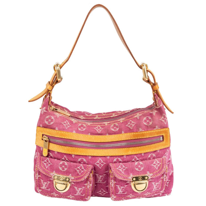 Louis Vuitton Monogram Denim Baggy PM Shoulder Bag