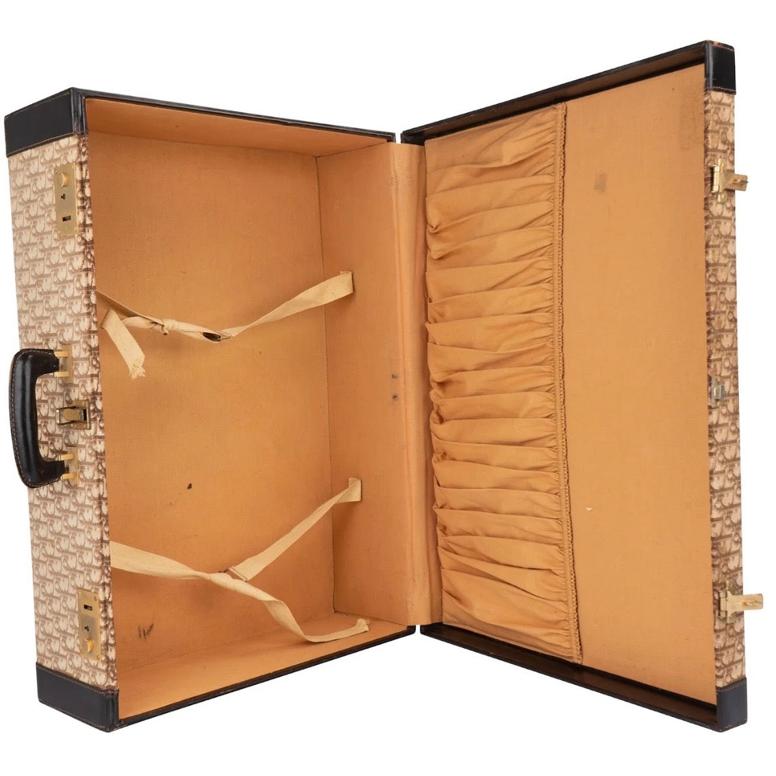 Christian Dior Trotter Monogram Vintage Suitcase Trio Tower