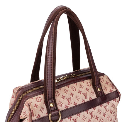 Louis Vuitton Mini Lin Monogram Josephine PM Handbag