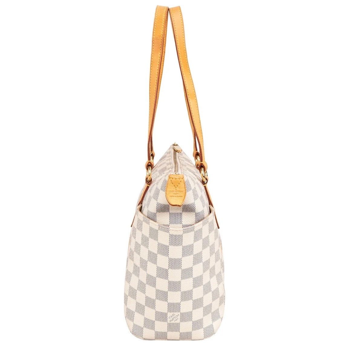 Louis Vuitton Monogram Damier Azur Canvas Totally PM Shoulder Bag