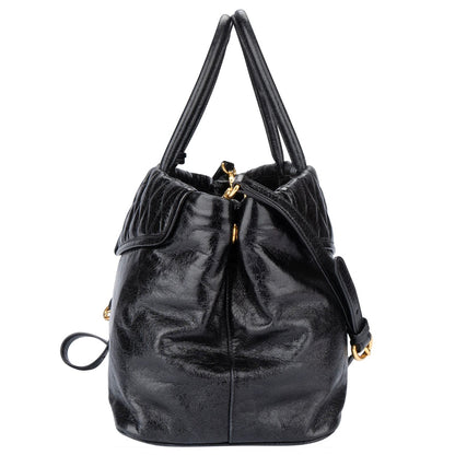Miu Miu Matelasse Leather City Handbag