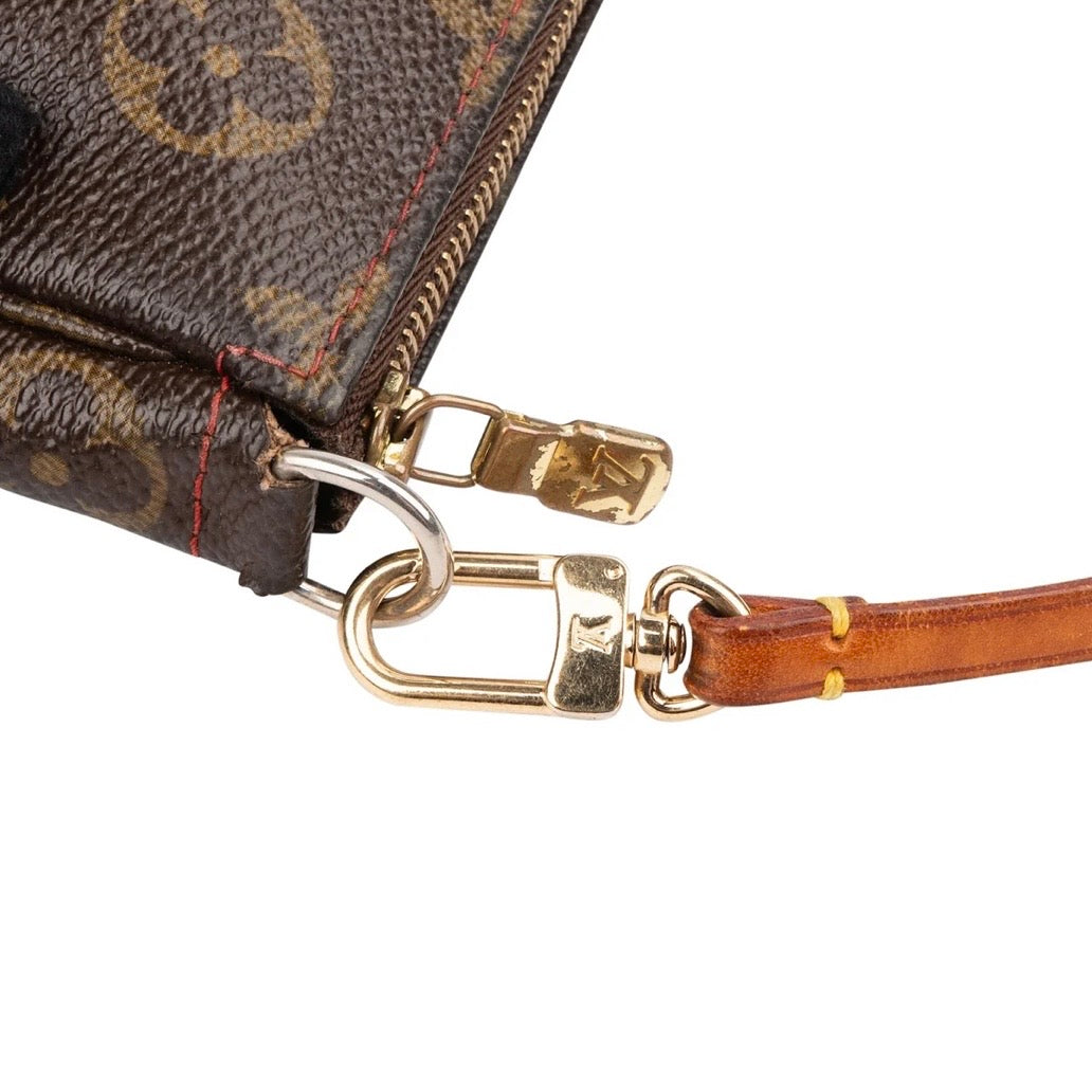 Louis Vuitton Monogram Canvas Cerises Pochette Accessoires Cherry Handbag