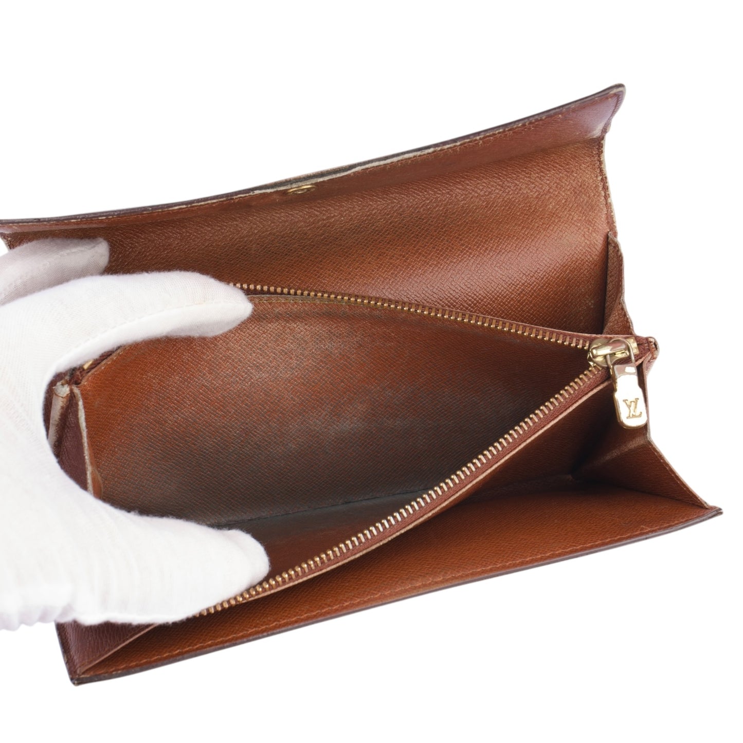 Louis Vuitton Canvas Monogram Long Wallet