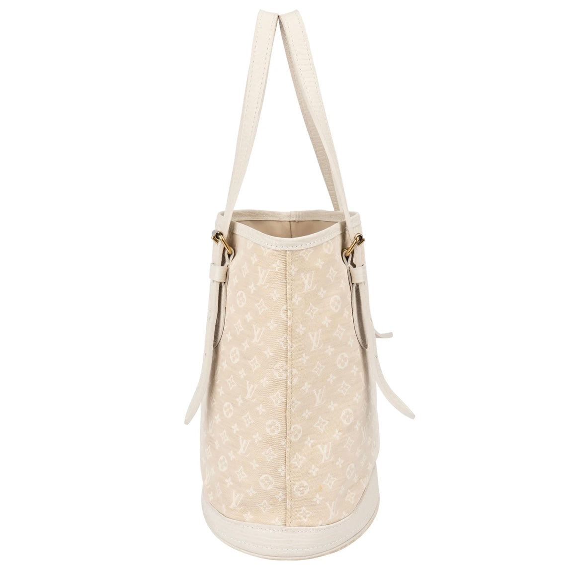 Louis Vuitton Mini Lin Monogram Bucket PM Handbag
