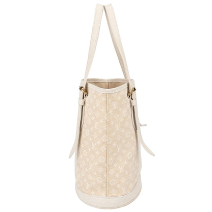 Louis Vuitton Mini Lin Monogram Bucket PM Handbag