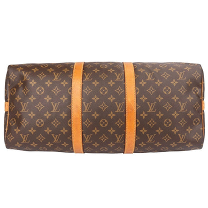 Louis Vuitton Monogram Canvas Keepall 50 Bandoulière Travel Bag