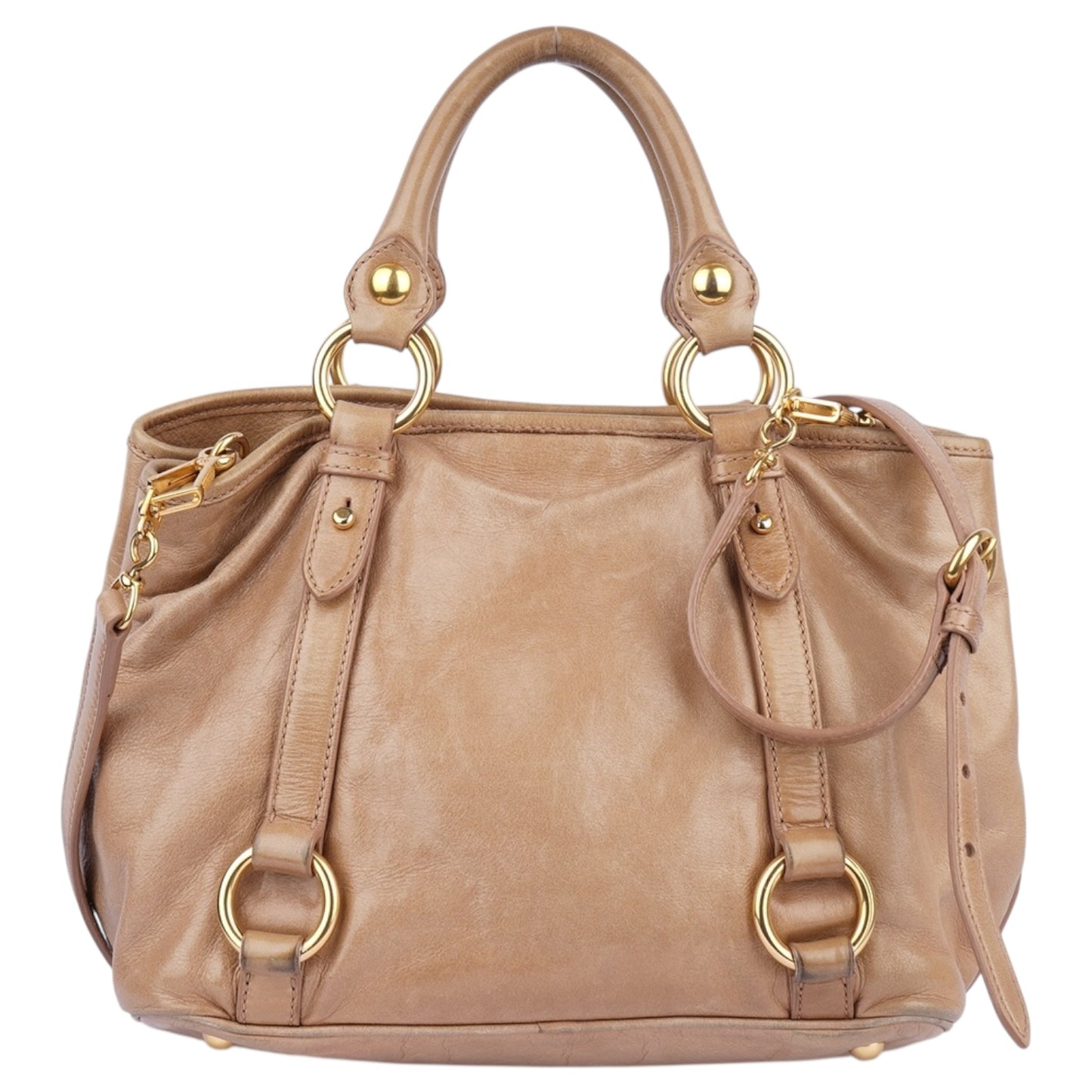Miu Miu Classic Leather City Bag