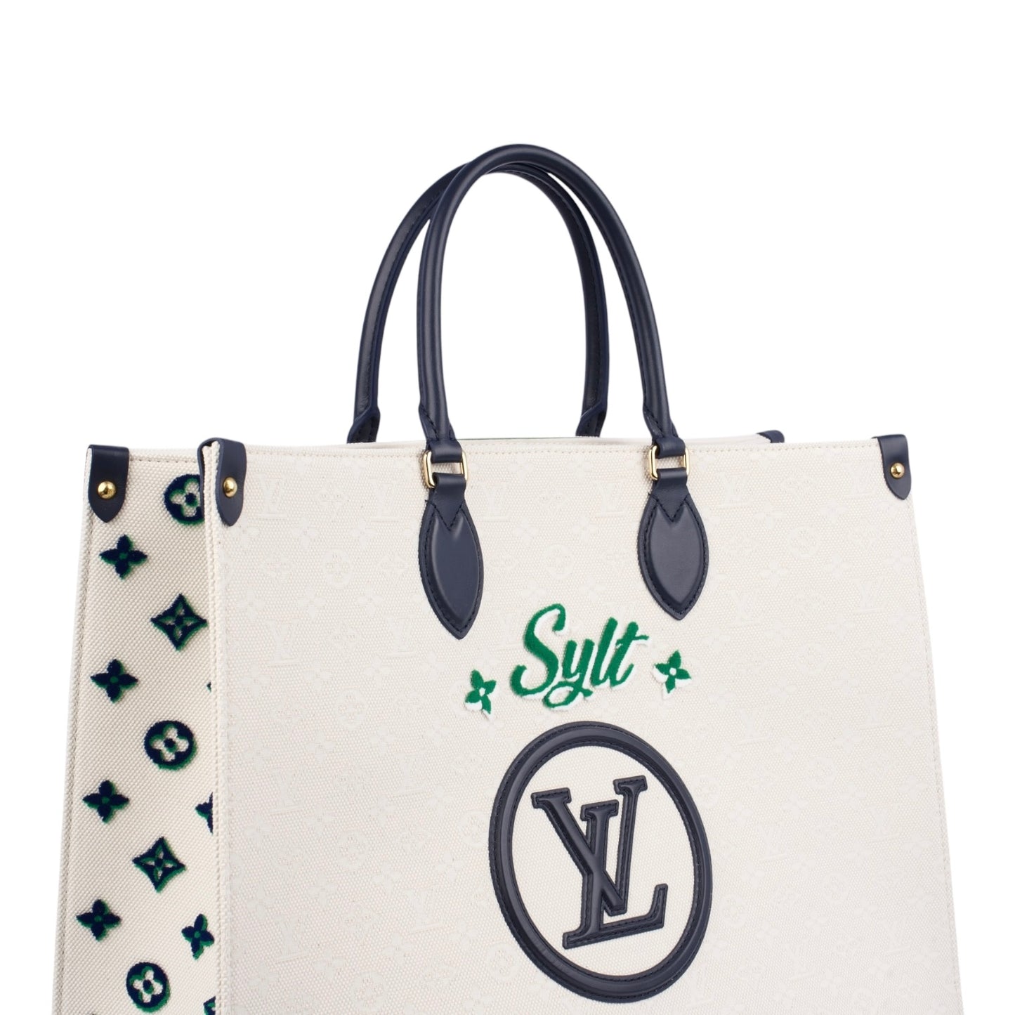Louis Vuitton Canvas OnTheGo Sylt Tote Bag