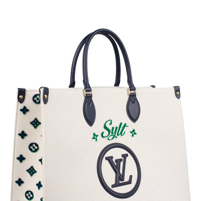 Louis Vuitton Canvas OnTheGo Sylt Tote Bag