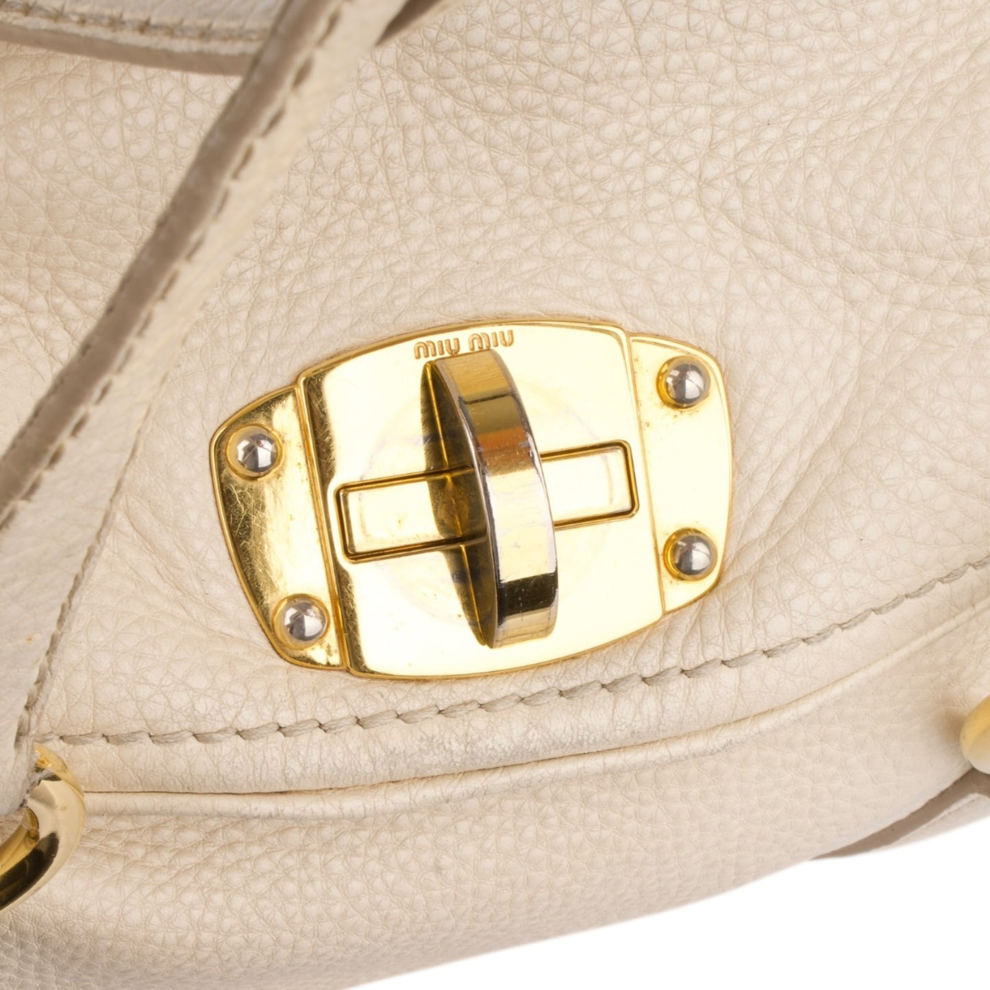 Miu Miu Classic Leather Shoulder Bag