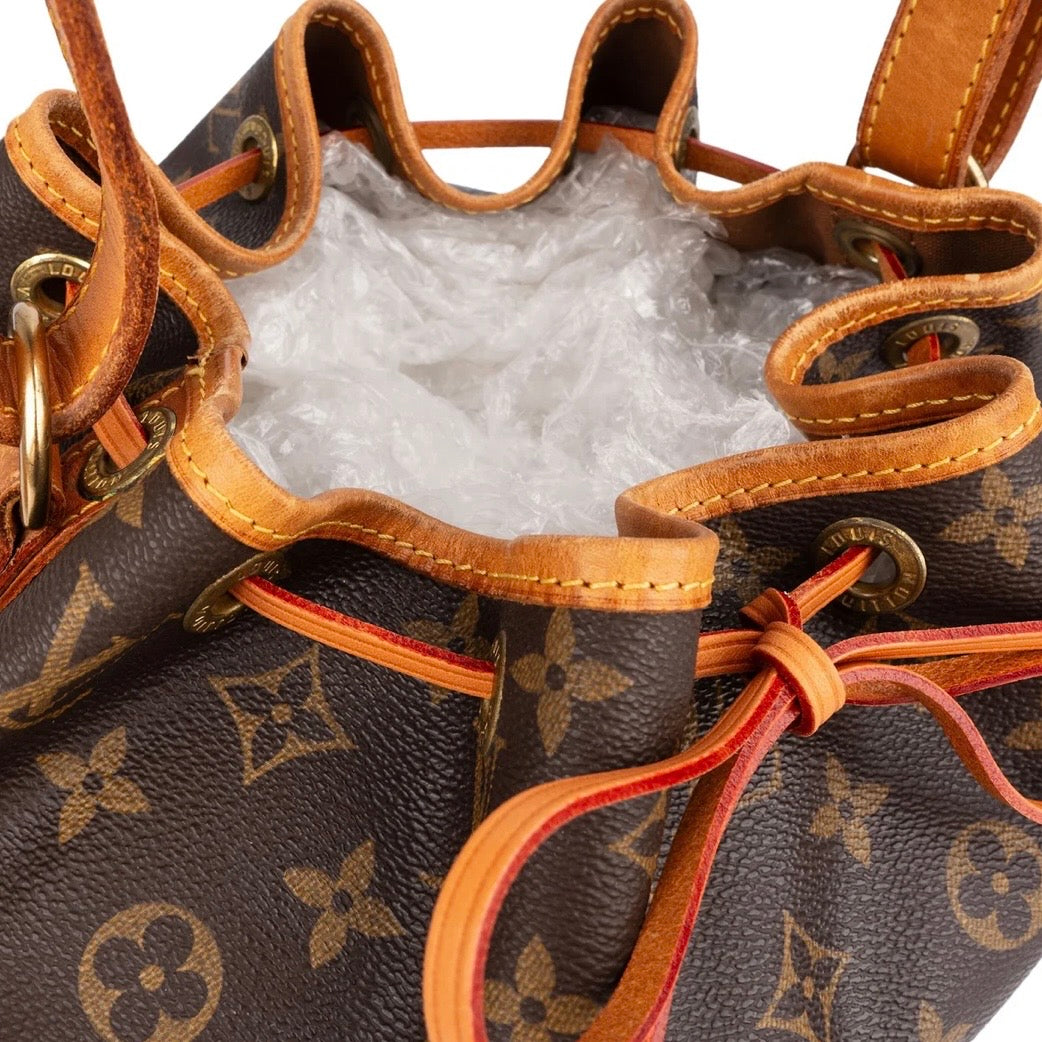 Louis Vuitton Monogram Canvas Sac Noé Petit Shoulder Bag