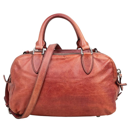Miu Miu Vitello Lux Bauletto Handbag