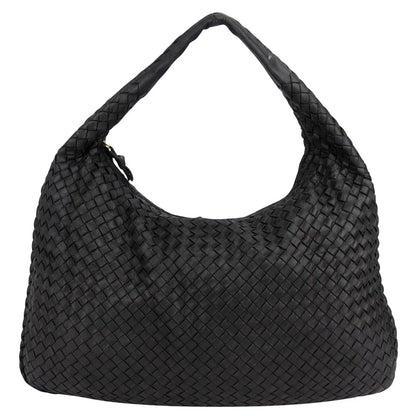 Bottega Veneta Intrecciato Leather Belly Hobo Shoulder Bag