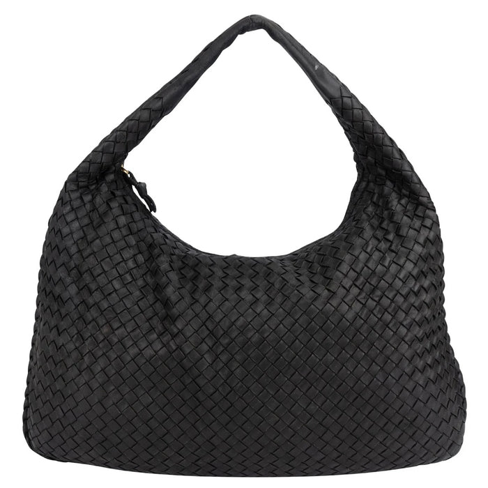 Bottega Veneta Intrecciato Leather Belly Hobo Shoulder Bag