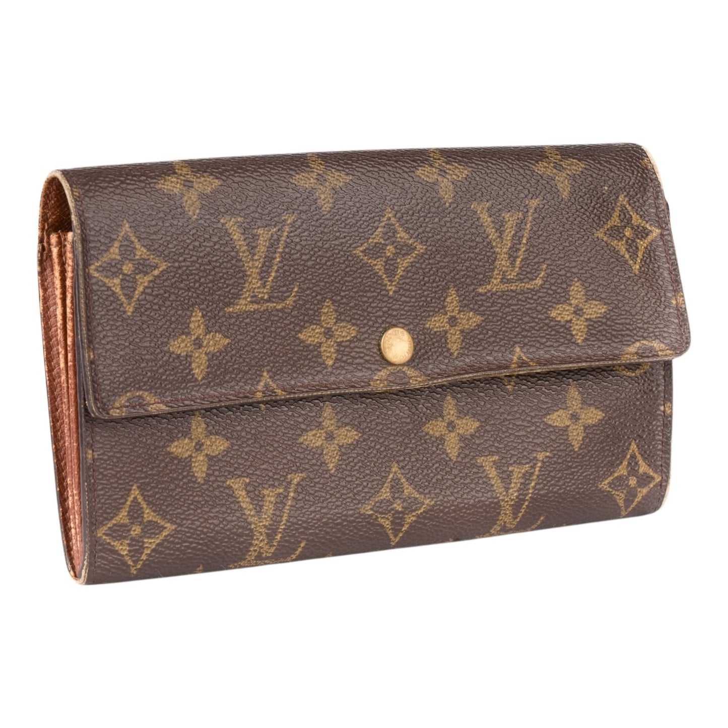 Louis Vuitton Canvas Monogram Sarah Wallet